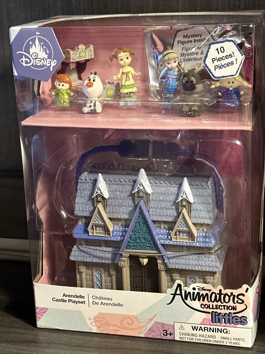 New Disney Animators Collection Littles Frozen Arendelle Castle Surprise Playset