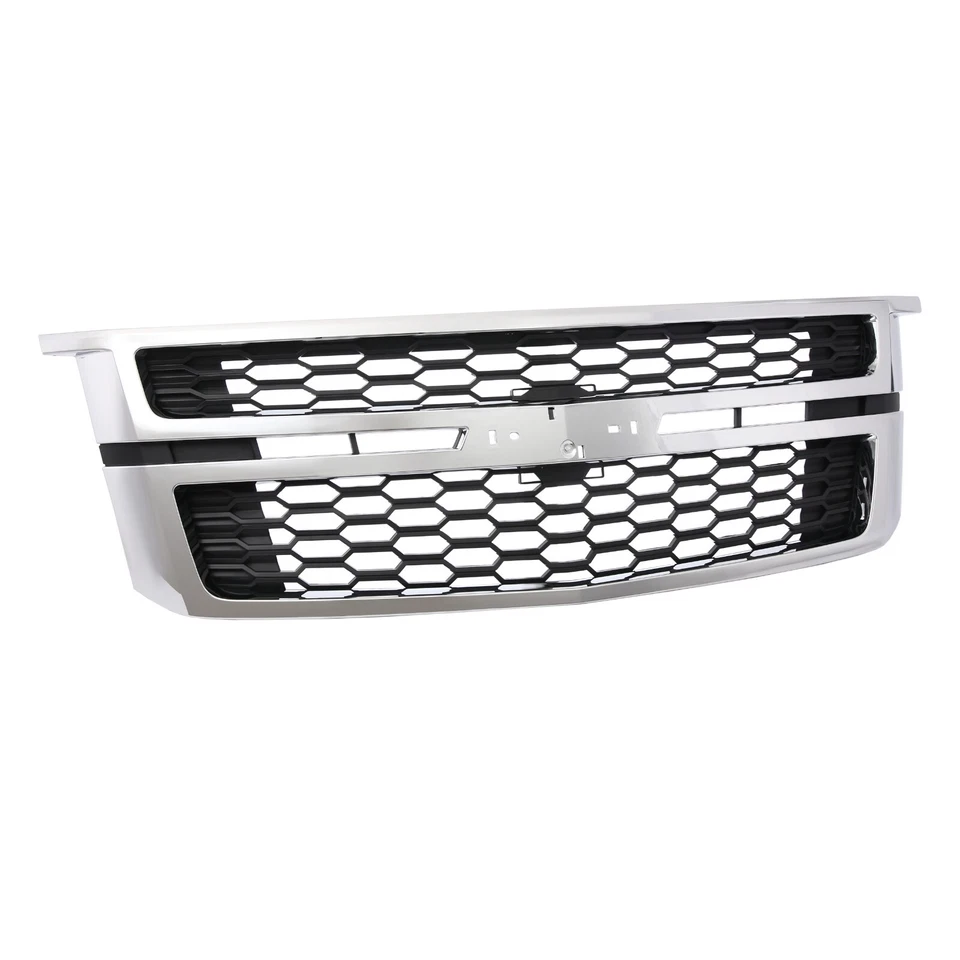 For 2015-2020 Chevrolet Chevy Tahoe Suburban Front Upper Grille 84724083 Chrome Foto 2 de 4