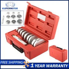 10PCS/Set Aluminium Sliver Bearing Race and Seal Driver Set  Auto Car Tool Set