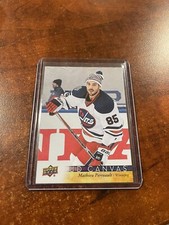 2017-18 Upper Deck UD Canvas Mathieu Perreault #C87 Winnipeg Jets