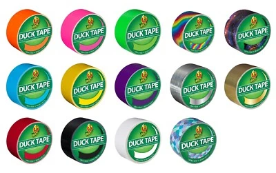 Duck Tape Colours & Patterns - Duct Gaffer Gaffa Tape - Repair Craft Waterproof