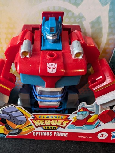 Hasbro Playskool Heroes Transformers Rescue Bots Academy Classic Optimus Prime - Picture 3 of 5