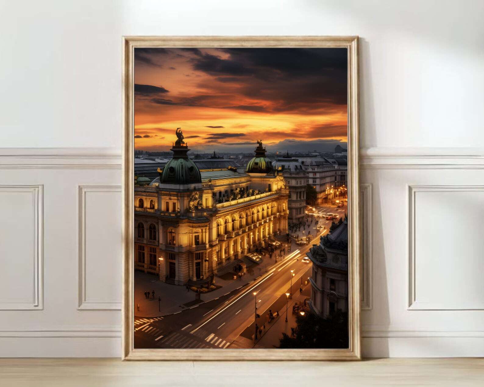 Vienna Print Austria Wall Art Wien Poster Vienna Travel Poster Salzburg Print