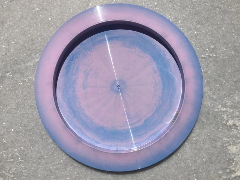 Discraft 5X ESP Nuke-Pink & Blue Cotton Candy Swirls  w Holographic Flowers Foil - Image 2 of 4