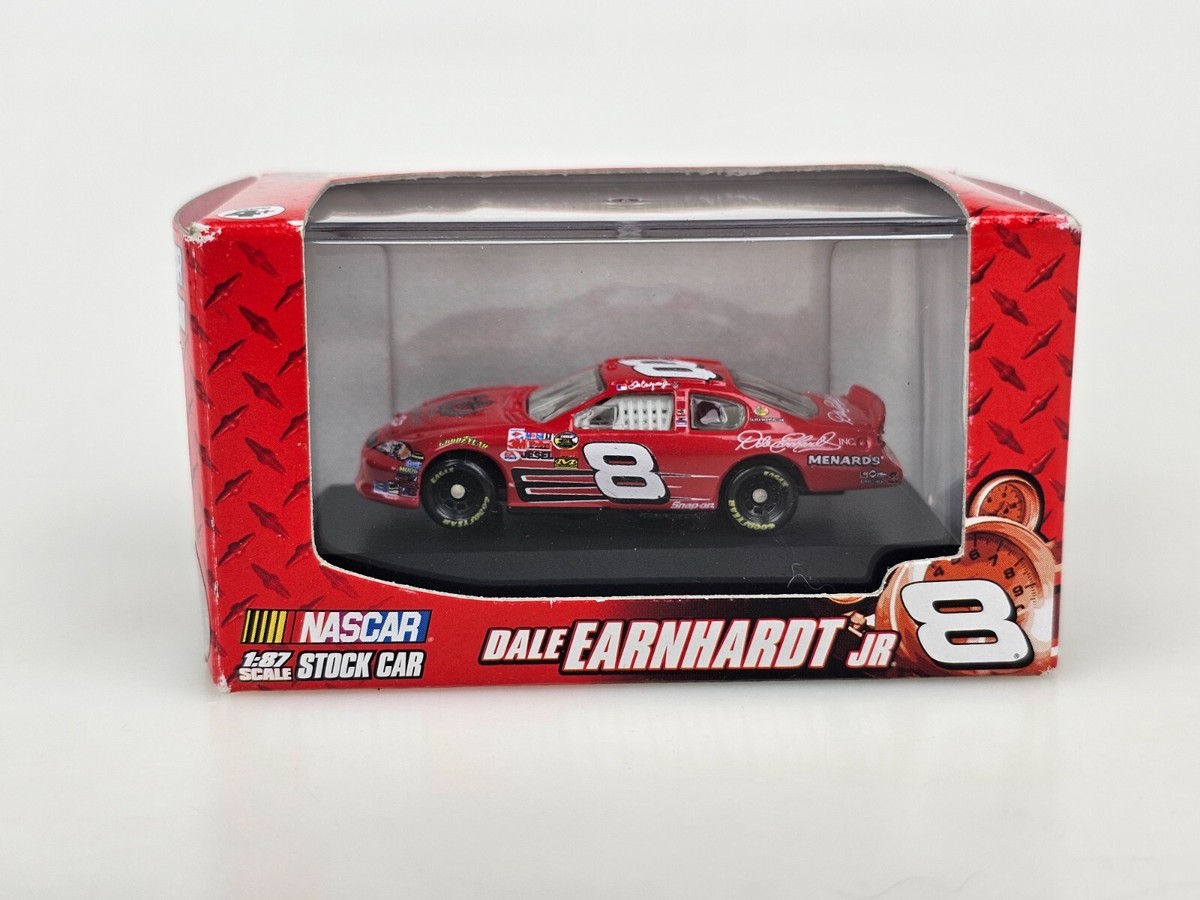 ミニカー　NASCAR Earnhardt Racing Family Dale Earnhardt Jr. Nascar #8 Red 1:87 Scale Stock Car