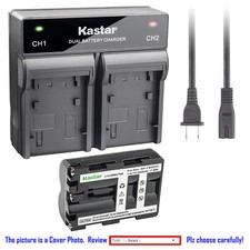 Kastar Battery Rapid Charger for Sony NP-FM500H Sony DSLR-A100W/B DSLR-A100K