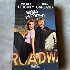 VHS Movie Babes On Broadway Mickey Rooney Judy Garland Brand New Sealed