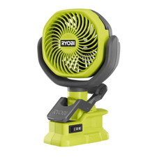 One 18v Cordless 4 In. Clamp Fan Tool Only One 18v Cordless 4 In. Clamp Fan Tool Only