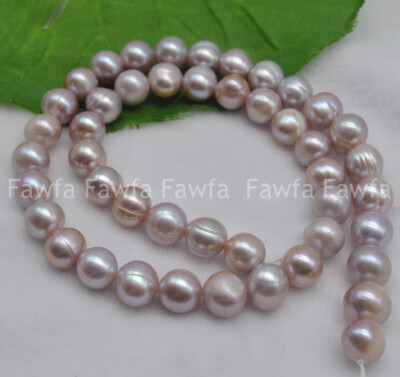 50" 9mm Pink Baroque Freshwater Pearl Necklace - Buy At The Price Of $23.88 In