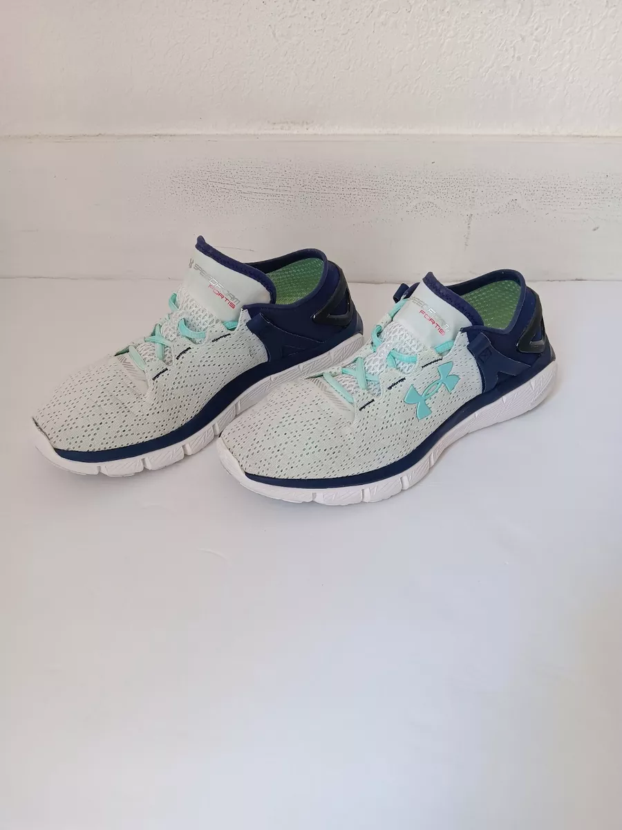 Under Armour Womens Speedform Fortis Running Shoes Blue 1258728