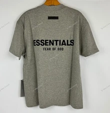 FEAR OF GOD ESSENTIALS T-SHIRT "Dark Oatmeal"  Size XXL AUTHENTIC