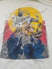 Vintage MARVEL SHIRT USA Made Wolverine Colossus