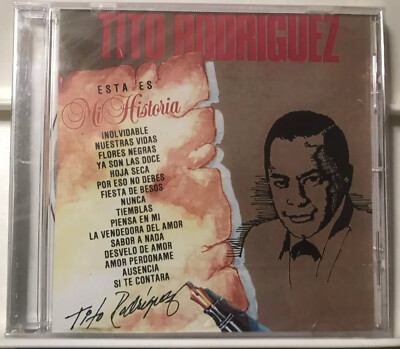 RARE cd Bolero Tito Rodriguez Historia Vendedora De Amor Sabor A Nada Tiemblas