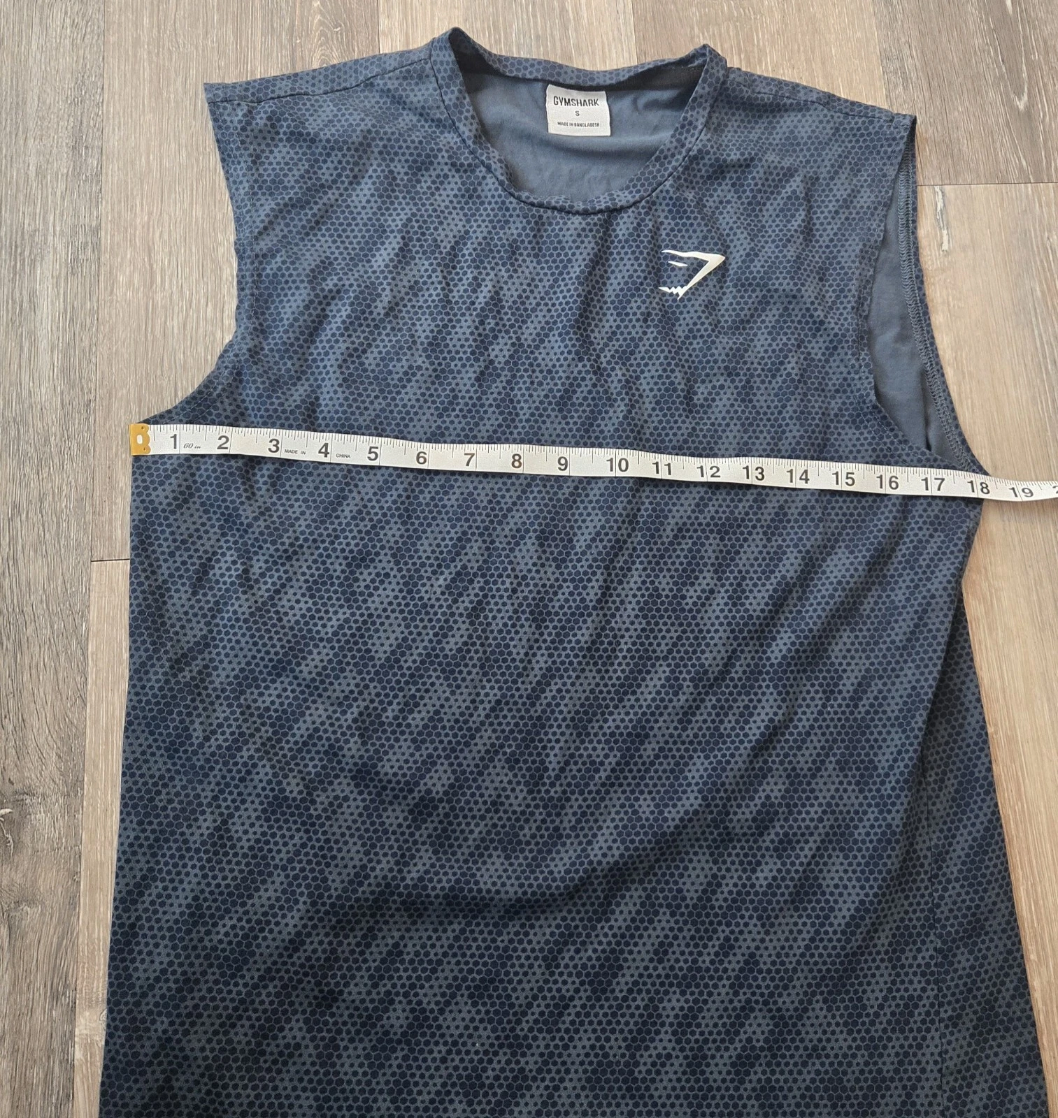 gymshark honeycomb tank-top