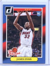 2014-15 Panini Donruss The Rookies RC NO. 27 James Ennis - Miami Heat