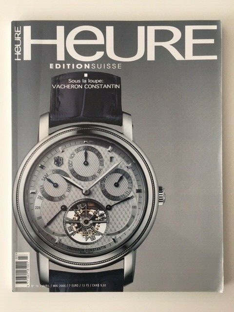 Watch Magazin Magazines montres HEURE Edition suisse #75