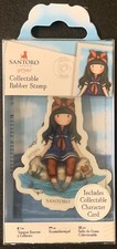 Santoro Gorjuss Little Fishes Collectible Rubber Stamp
