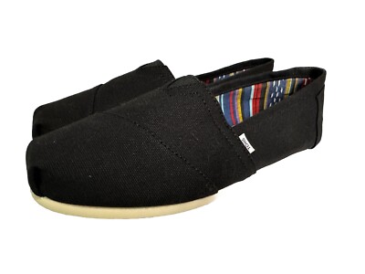 Toms Alpargata Canvas Slip On Shoes Women's