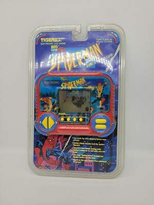 Tiger Electronics Spider-Man Revenge Of The Spider Slayers LCD Game Model 72-808
