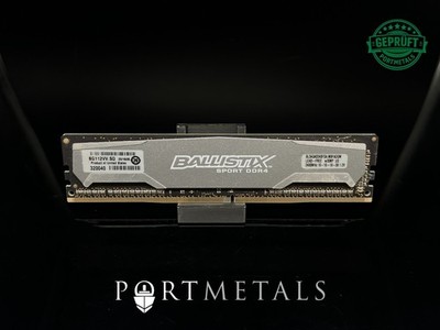 Crucial Ballistix Sport DDR4 4 GB 2400 MHz CL16   Grau   BLS4G4D240FSB
