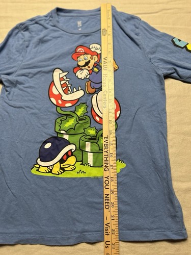 GAP Super Mario Long Sleeve Shirt Kids Size Extra Large (12) Nintendo Luigi 2021 - Picture 4 of 11