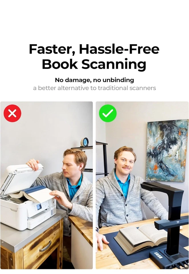 Czur ET-26 Pro Max Overhead Document / Book Scanner from Czur UK RRP £799 - Image 3 of 4