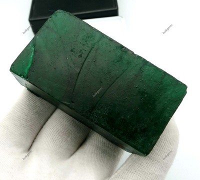 936.25 Ct Genuine Colombian Green Emerald Certified Natural Rough Gemstone