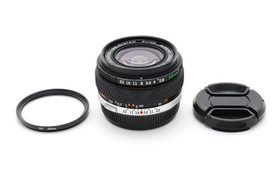 [Exc+5] Olympus OM-System Zuiko Auto-w 28mm F/2.8 Wide Angle Lens From JAPAN
