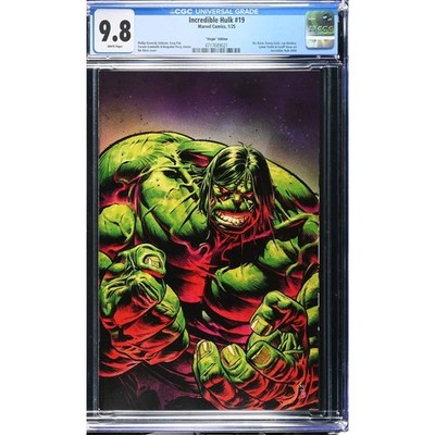 Incredible Hulk #19 CGC 9.8 Nic Klein 1:100 Virgin Variant Marvel Comics 2025