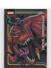 2026 Topps Chrome Marvel Comics #110 Devil Dinosaur