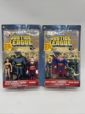 DC Justice League Unlimited 3 Pack Bundle Superman Batman Bizarro, And More