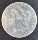 1891-CC Morgan Silver Dollar- Carson City
