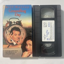 Groundhog Day VHS, 1993 Bill Murray, Andie MacDowell Comedy  BUY 2 GET 1 FREE