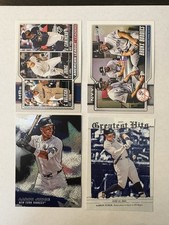 Aaron Judge 2026 Topps Series One…4 Card Lot