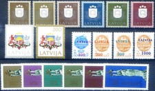Latvia. Complete 1991 vintage.