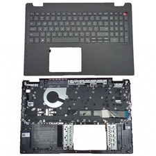 For Dell Latitude 3510 Laptop C Cover Backlit Keyboard