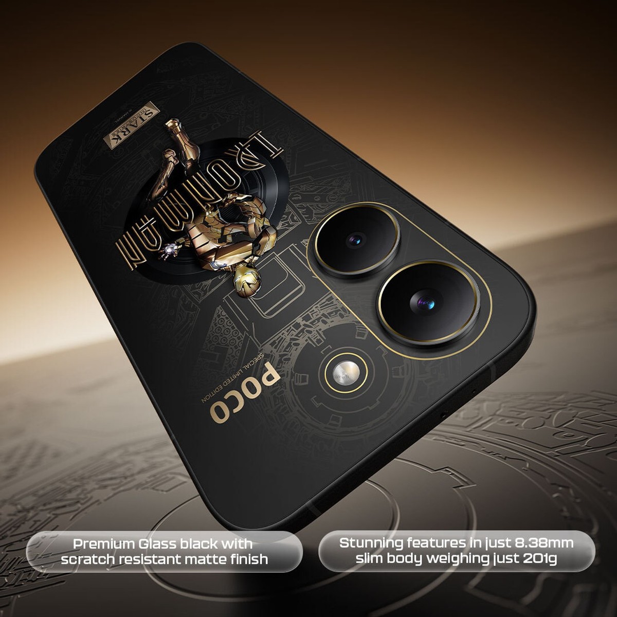 POCO X8 Pro (Iron man edition, 256 GB) (12 GB RAM)- Limited