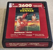 Real SPORTS Tennis Atari 2600 7800 C