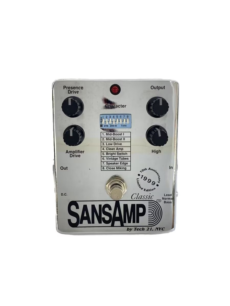 Tech 21 NYC SansAmp Classic 10th Anniversary Model 1999 Used