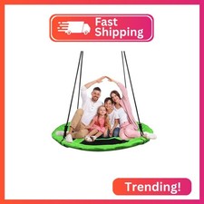 Saucer Swing,Tree Swing 40 Inch for Kids, 900D