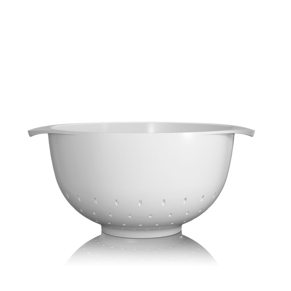 Passoire blanche ROSTI de 4L en plastique durable de 23 cm