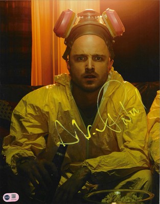 Aaron Paul signiert Breaking Bad Jesse Pinkman 14x11 Foto (ACG ZERTIFIKAT AG18769)