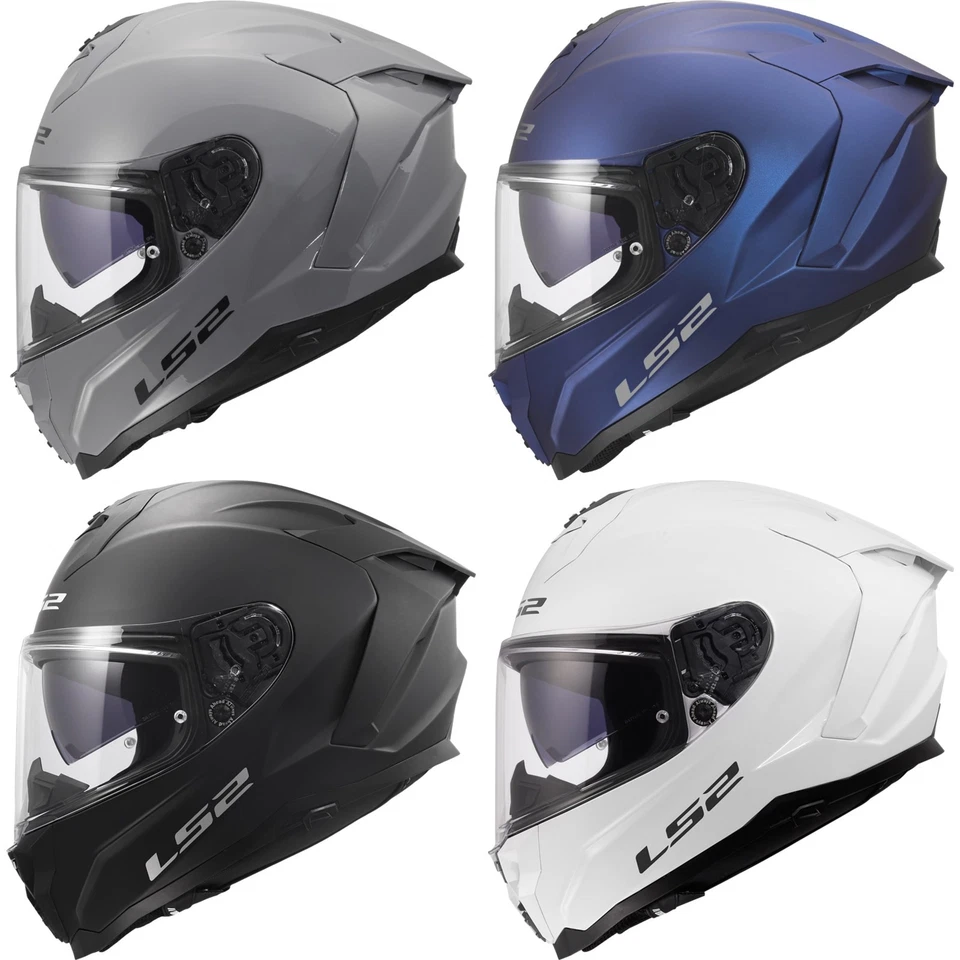 LS2 Challenger 2 FF817 Casque Moto Intégral Pinlock Blanc Nardo - Photo 1/1