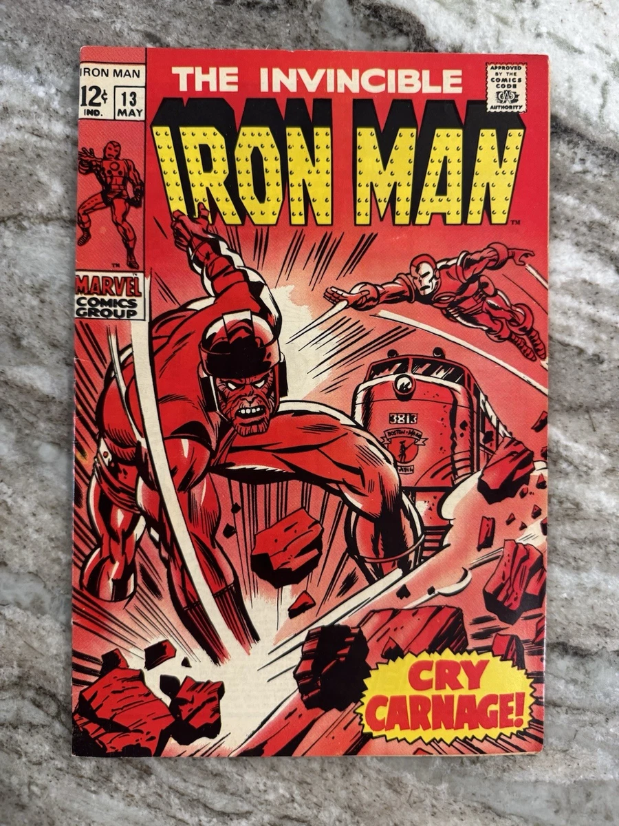 アメコミ Iron man #13 マーベル　1969年 スパイダーマン 钢铁侠#1 | eBay
