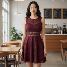 Free People Daisy Chain Fit Flare Dress