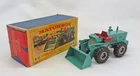 Lesney Matchbox King Size K-10a Aveling Barford Tractor Shovel with Metal Wheels