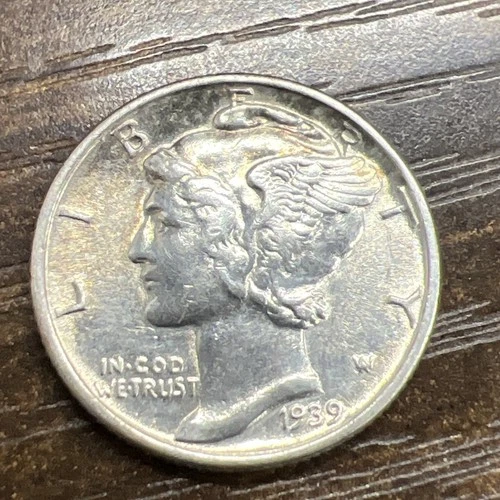 1939 Mercury Dime Actual Coin Good Value Checkout My Store Item