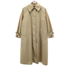 Used YVES SAINT LAURENT 80s 90s Old Long sleeve Stainless collar coat Women