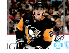 PITTSBURGH PENGUINS RYAN GRAVES SIGNED 8X10