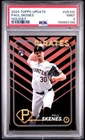 2024 Topps Update #US100 Paul Skenes Holiday PSA 9